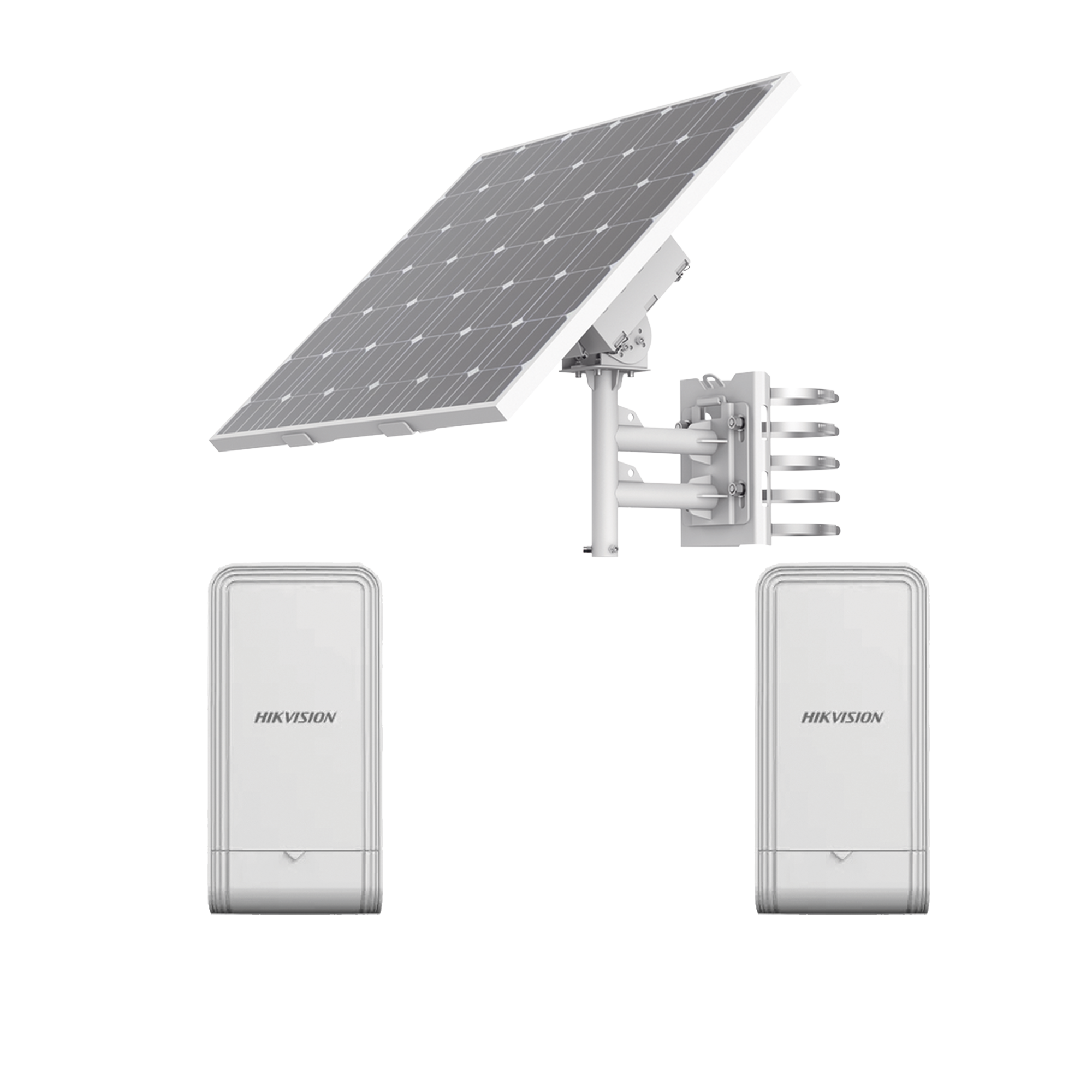 DS-2XS6K01-C36S80/K|Kit Solar de Alimentación + 2 Puntos de Acceso (AP) / Panel Solar / Batería de Respaldo de Litio 360 Wh / 2 Salidas de 12 Vcd / Accesorios de Instalación / Uso en Exterior IP66